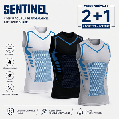 Débardeur de compression gainant Sentinel