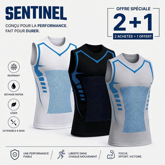 Débardeur de compression gainant Sentinel