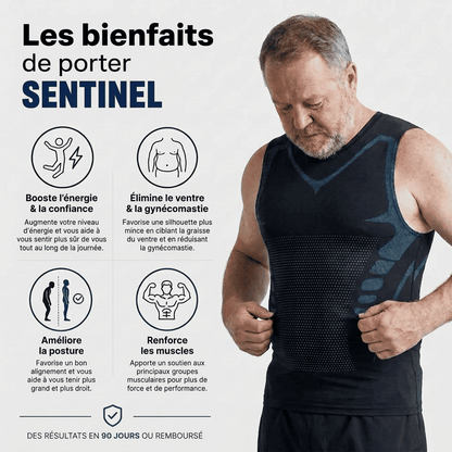 Débardeur de compression gainant Sentinel